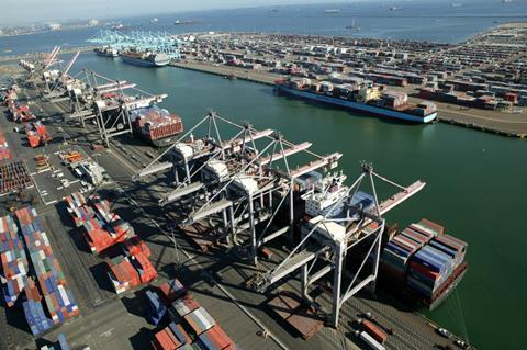 US west coast port eyes international business. Credit: Port of Los Angeles