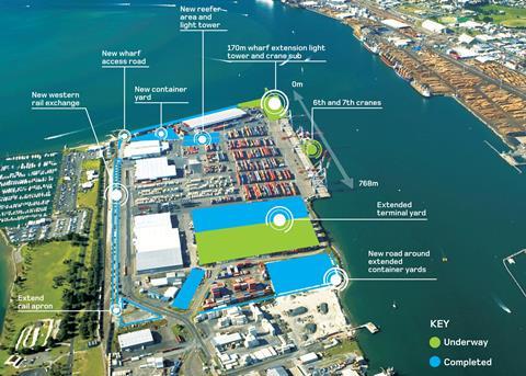 Tauranga's future storage plans mirror those planned by other ports