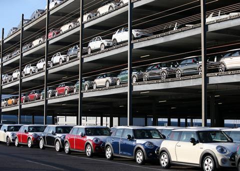 cars at Southampton