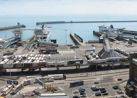Cash cow: The Port of Dover contributes greatly to both the UK and European economy.