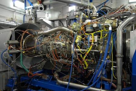 The GE38 on the test bed