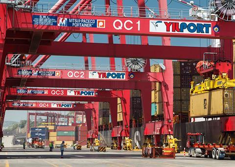 Positive thinking: Yilport is hoping to increase its annual container handling throughout by more than 10 times its current amount by 2023
