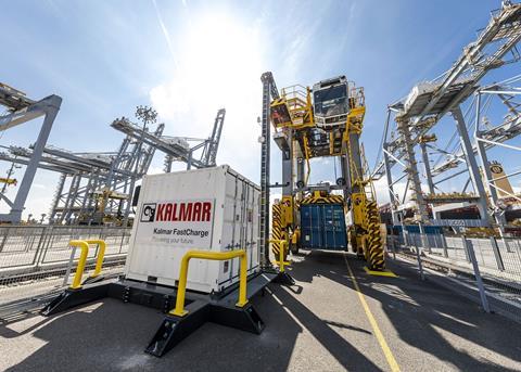 The London Gateway project has the potential to reduce the port's carbon footprint Photo: Cargotec