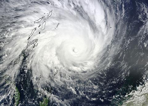 Cyclone Yasi makes landfall in Queensland. Photo: NASA