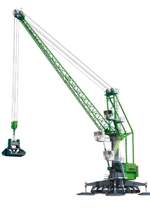 Sennebogen crane