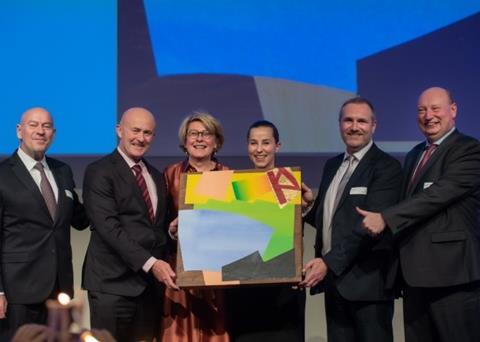 Port of Dover with the award