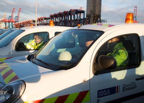 24 Kangoo Maxi ZE's will be used to transport personnel around the terminal carbon free
