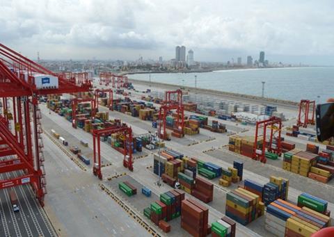 Colombo South container terminal