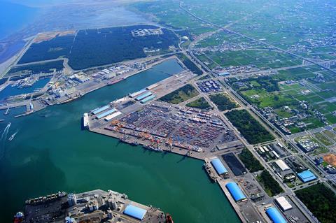 The Taichung port green belt