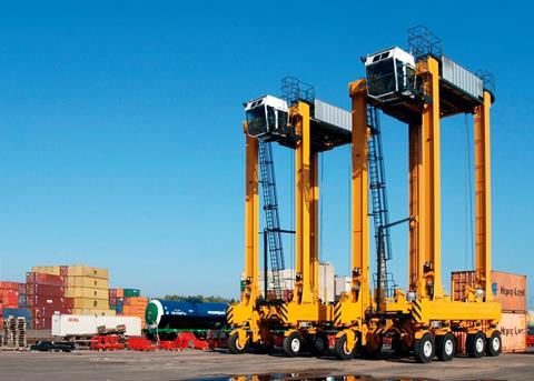 Kalmar's straddle carriers are set to boost productivity in Durban