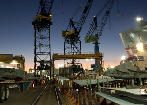 The vessels will be built at NASSCO's shipyard in San Diego. Photo: Ken Wright
