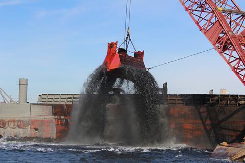 Spending on US East Coast port dredging could come under Federal scrutiny. Credit: US Army Corps of Engineers