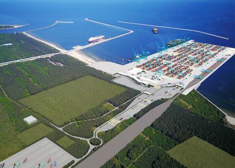 Swinoujscie container terminal