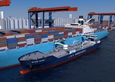 DNV will identify the potential risks of LNG bunkering operations