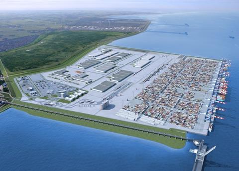 Sluggish traffic hits German port