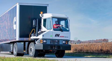 The Cummins PowerDrive 8000 terminal tractor EV powertrain system will go into production in 2023 – tests have been conducted with Kalmar