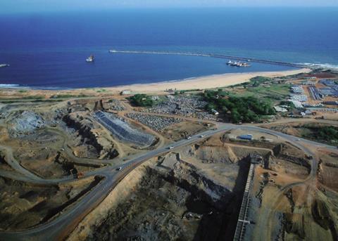 Hambanota port was constructed by the China Harbour Engineering Company for $360m