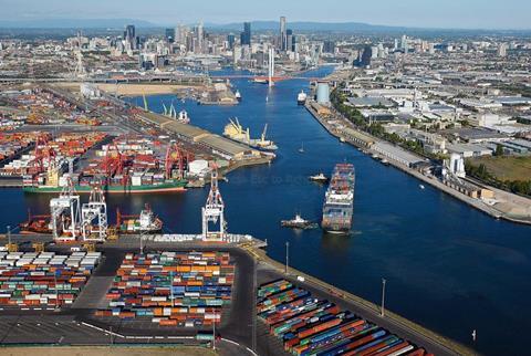 A second port to complement Melbourne will have an impact on Victorian supply chains, finds Infrastructure Victoria. Credit: Port of Melbourne Corporation