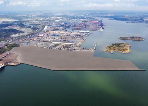 The Port of Gothenburg Photo: Gothenburg Port Authority