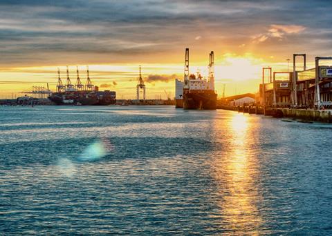 The Port of Southampton in 2016 Photo: M. Zhu/flickr/CC BY-NC-ND 2.0