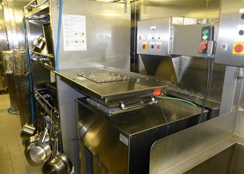 The UMS food waste shredder reduces storage and disposal problems and increases hygiene onboard