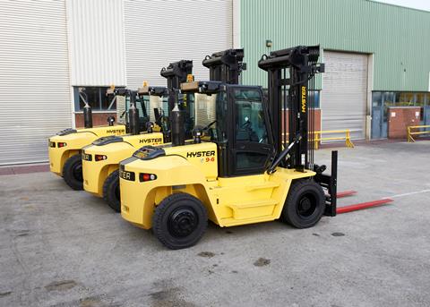 The new Hyster H8-16XM-6 range offer fuel savings up to 20%