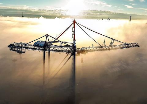 Liebherr STS cranes