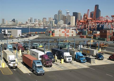 Progress towards the Clean Trucks Program has been slower than anticipated Photo: NWSA