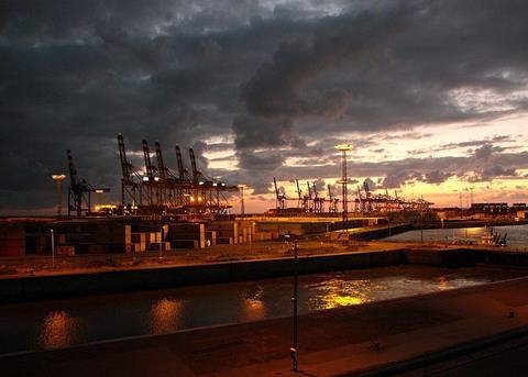 Bremerhaven container terminal