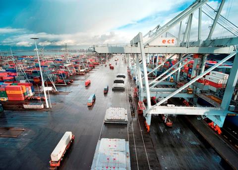 Bottlenecks: ECT is working with stakeholders and the port authority to mitigate congestion Credit: Freek-van-Arkel