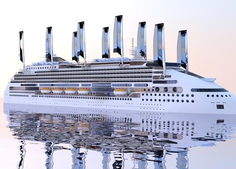 The green cruise ship will aim to sail in 2020