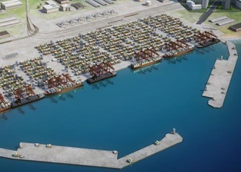 SSA Marine will operate the Anaklia Deep Water Black Sea Port’s container terminal Photo: ADC