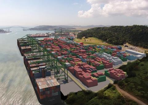 PSA Panama is increasing the capacity of the terminal from 450,000 teu to two million teu per year