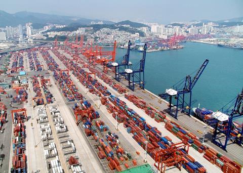 Busan Port Authority is investing in port and logistics facilities in developing economies