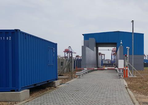 port container scanning