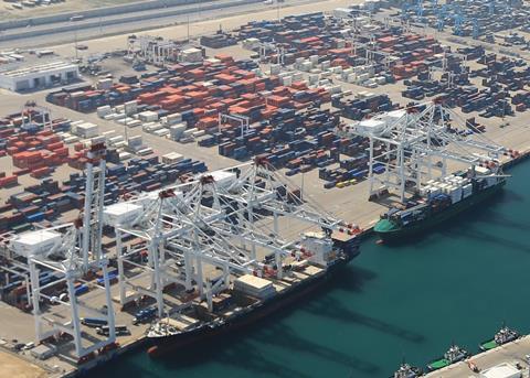 Kalmar has supplied all of the RTGs operating at EUROGATE Tanger thus far Photo: Cargotec