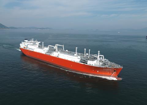DSME's new vessel will join its fleet of LNG-RVs
