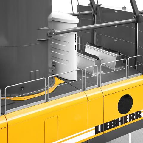 The Liebherr Pactronic addition is extremely compact
